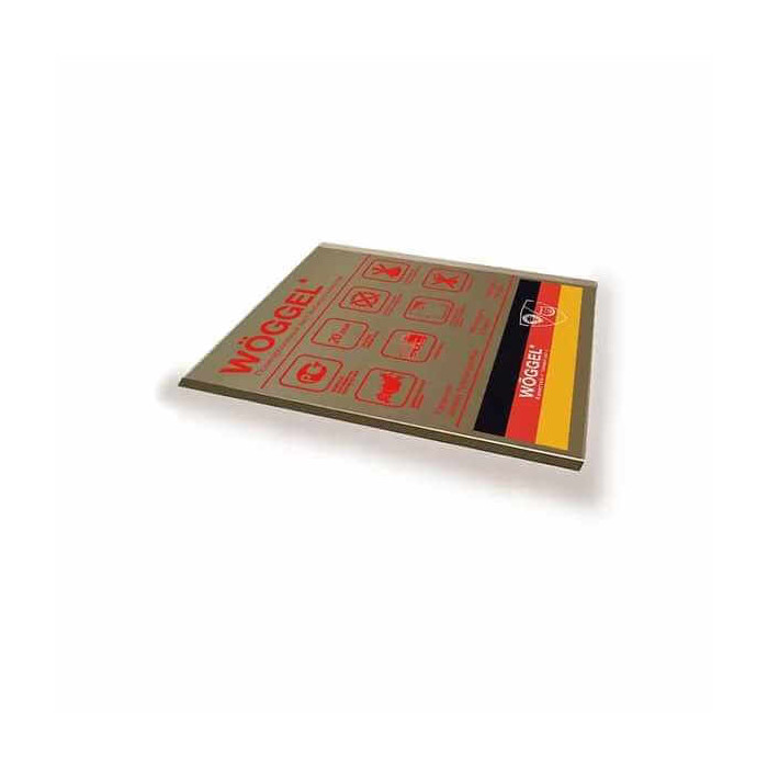 Монолитный поликарбонат 10 мм Woggel бронза 2050х3050 мм